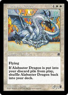 (POR)Alabaster Dragon/純白のドラゴン
