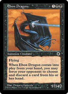 (POR)Ebon Dragon/漆黒のドラゴン