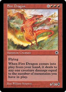 (POR)Fire Dragon/炎のドラゴン