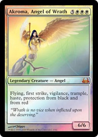 DDC)Akroma Angel of Wrath(F)/怒りの天使アクローマ | (FOIL)神話レア・レア | ドラゴンスター ネット買取 |  マジック：ザ・ギャザリング