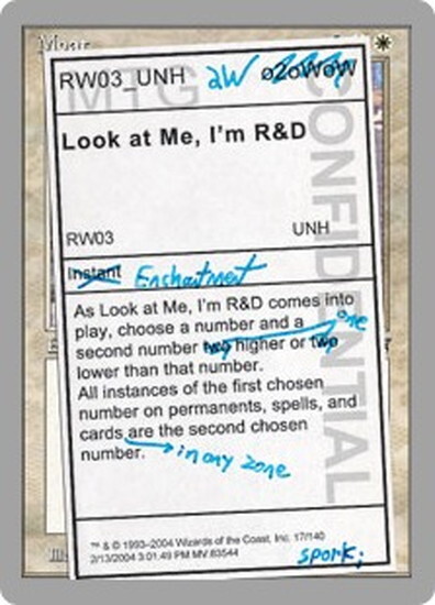 (UNH)Look at Me I'm R&D(F)/(未訳)