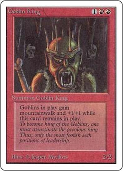 (2ED)Goblin King/ゴブリンの王