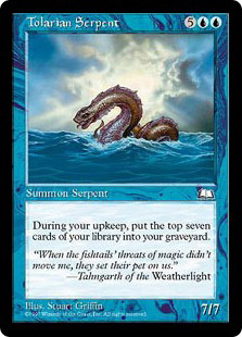 (WTH)Tolarian Serpent/トレイリアの大海蛇