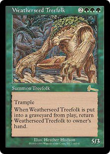 (ULG)Weatherseed Treefolk/ウェザーシード・ツリーフォーク