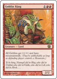 (8ED)Goblin King/ゴブリンの王
