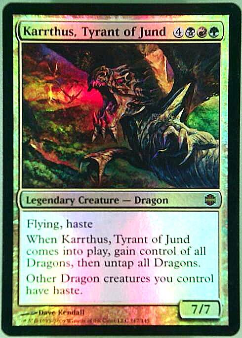 (ARB)Karrthus Tyrant of Jund(F)/ジャンドの暴君、カーサス