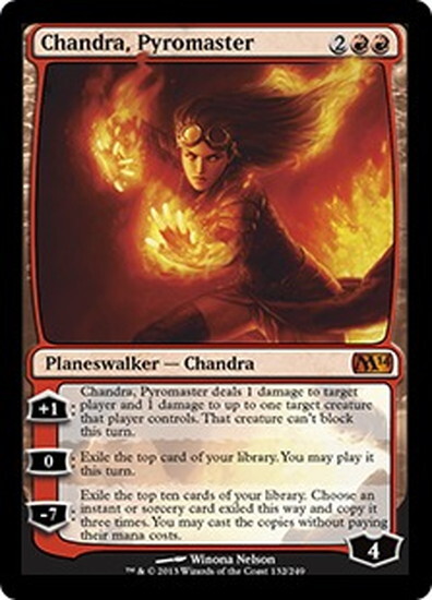 (M14)Chandra Pyromaster/紅蓮の達人チャンドラ