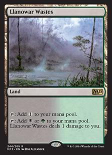 (M15)Llanowar Wastes/ラノワールの荒原