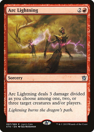 (UGIN)Arc Lightning(Ugin's Fate)(KTK)/弧状の稲妻