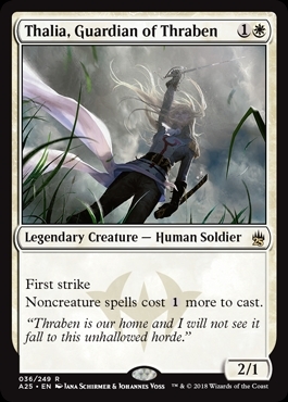 (A25)Thalia Guardian of Thraben/スレイベンの守護者、サリア