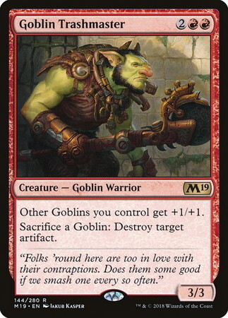 (M19)Goblin Trashmaster/ゴブリンの損壊名手