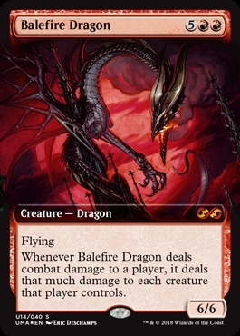 (UMA)Balefire Dragon(U14/040S)(F)/災火のドラゴン