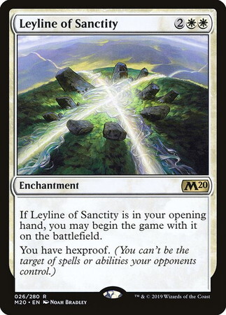 (M20)Leyline of Sanctity(F)/神聖の力線