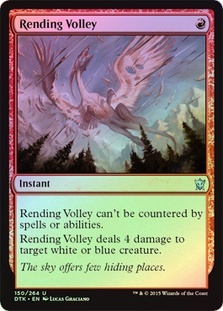 DTK)Rending Volley(F)/引き裂く流弾 | (FOIL)コモン・アンコモン | ドラゴンスター ネット買取 |  マジック：ザ・ギャザリング