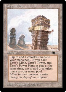 ATQ)Urza's Mine(黒枠 石柱)/ウルザの鉱山 | コモン・アンコモン