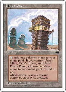 (CHR)Urza's Mine(白枠95年 塔)/ウルザの鉱山