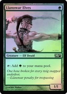 (M10)Llanowar Elves(F)/ラノワールのエルフ