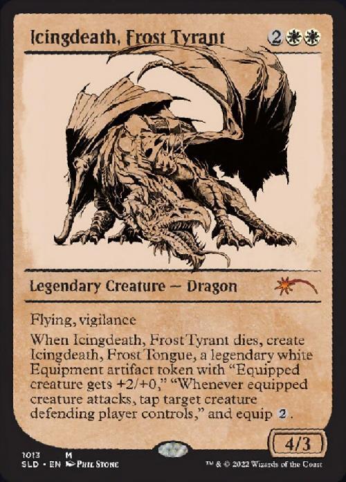 SLD)Icingdeath Frost Tyrant(F) | (FOIL)神話レア・レア | ドラゴンスター ネット買取 |  マジック：ザ・ギャザリング