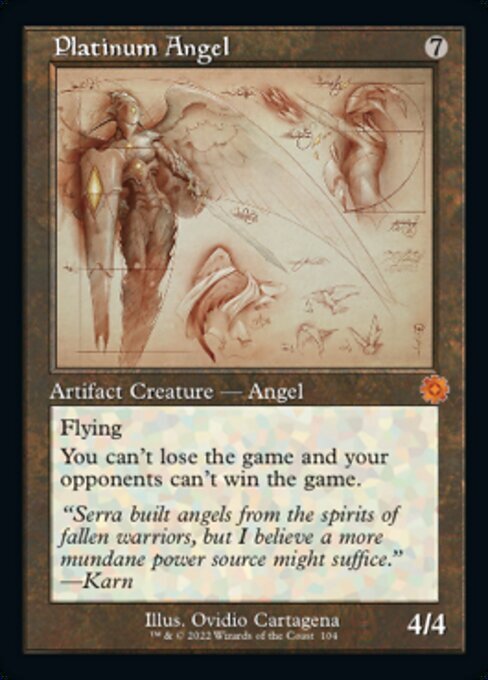 (BRR)Platinum Angel(104)(設計図)(旧枠)/白金の天使