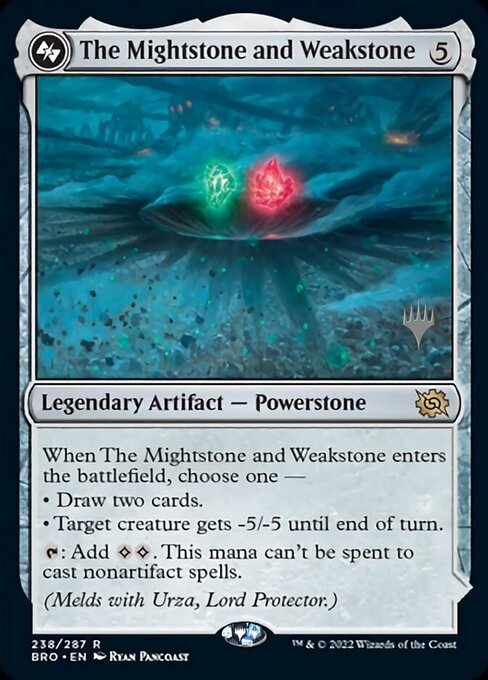 (BRO)The Mightstone and Weakstone(プロモP)(F)/マイトストーンとウィークストーン