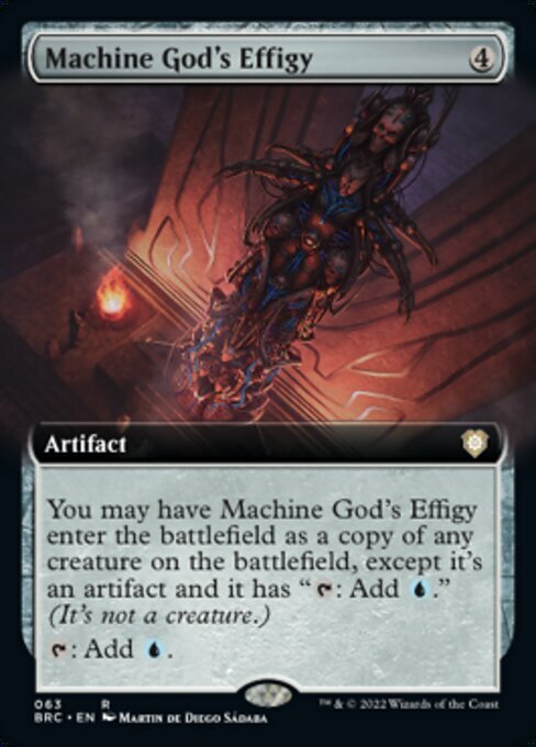 (BRC)Machine God's Effigy(拡張枠)/機械神の肖像