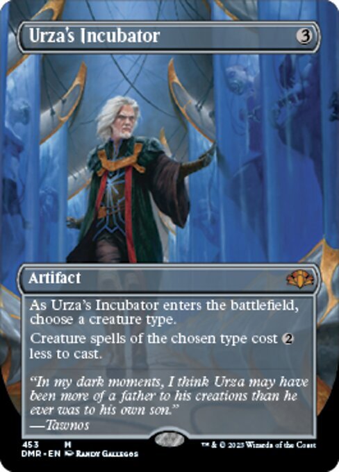 (DMR)Urza's Incubator(453)(ボーダーレス)(F)/ウルザの保育器