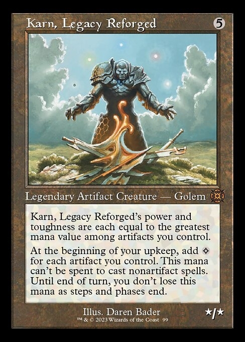 (MAT)Karn Legacy Reforged(旧枠)(0099)/再鍛されたレガシー、カーン