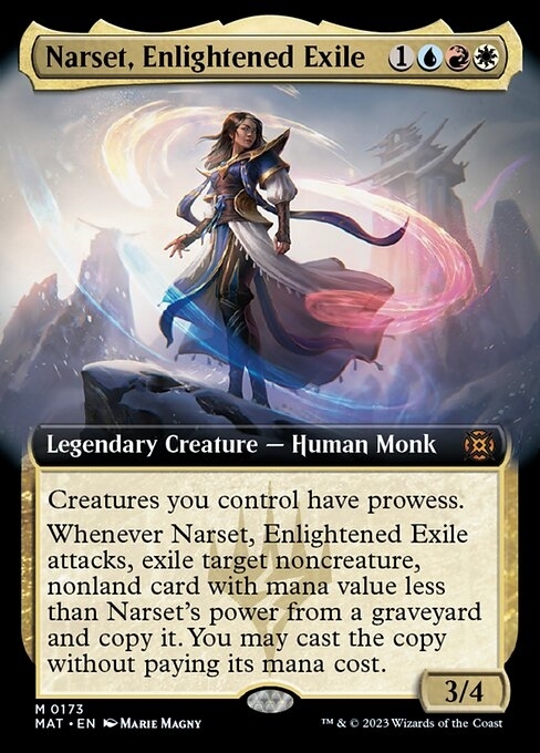 (MAT)Narset Enlightened Exile(拡張枠)(0173)/悟った喪失者、ナーセット