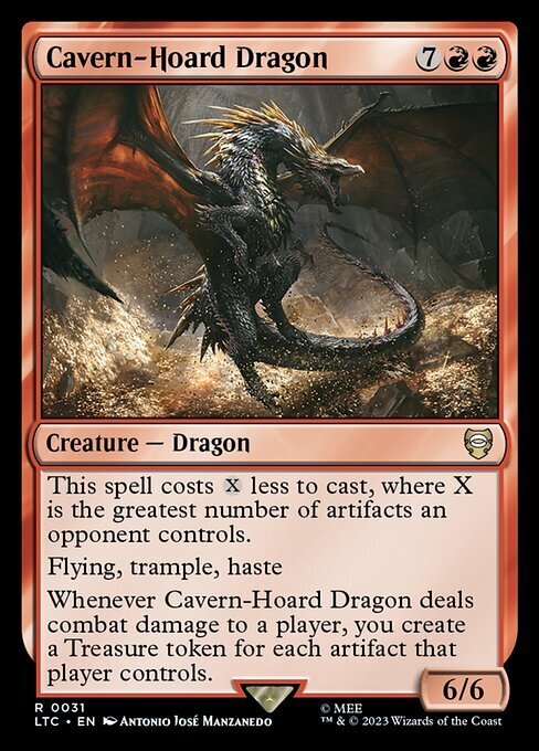 (LTC)Cavern-Hoard Dragon/洞窟に宝蓄えしドラゴン