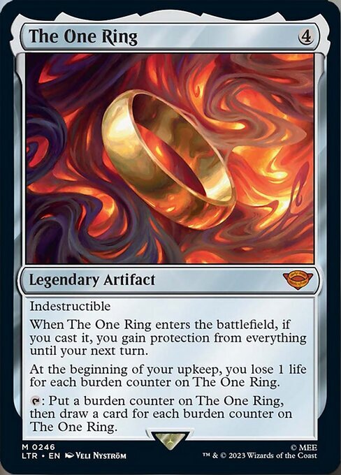 LTR)The One Ring(F)/一つの指輪 | (FOIL)神話レア・レア | ドラゴン 