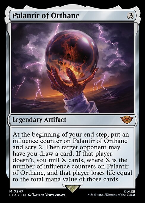 LTR)Palantir of Orthanc(F)/オルサンクのパランティール | (FOIL)神話