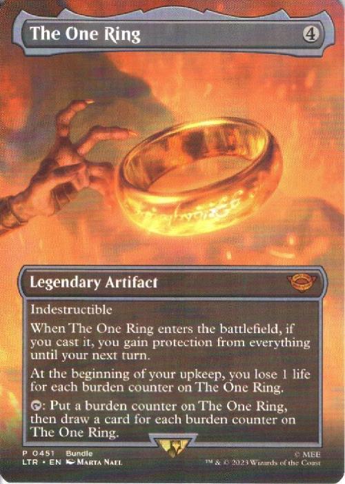 LTR)The One Ring(0451)(ボーダーレス)(Bundle)/一つの指輪 | 神話レア