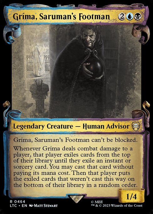 (LTC)Grima Saruman's Footman(0464)(ショーケース)(巻物)(F)/サルマンの下僕、グリマ