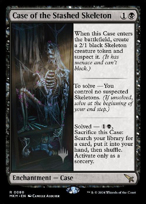 (MKM)Case of the Stashed Skeleton(プロモP)/謎の骸骨の事件