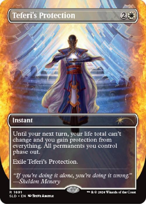 (SLD)Teferi's Protection(1691)(ボーダーレス)(F)/テフェリーの防御