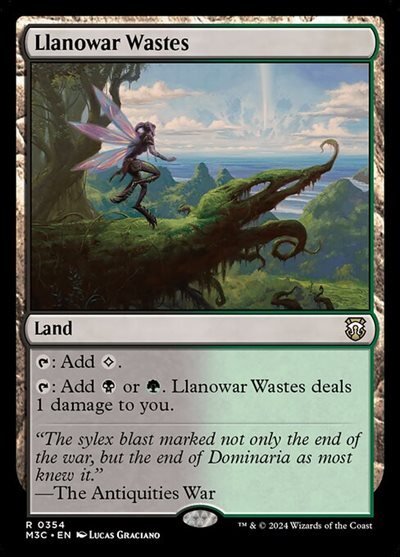 (M3C)Llanowar Wastes(0354)/ラノワールの荒原