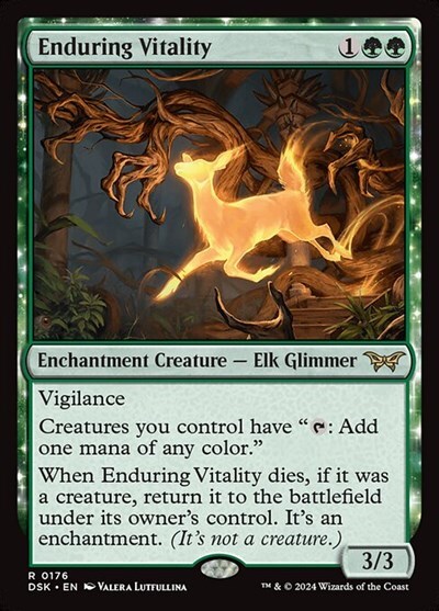 永劫の活力　フラクチャー　foil 英語　Enduring Vitality DSK)Enduring Vitality(0176)(F)/永劫の活力 | (FOIL)神話レア・レア
