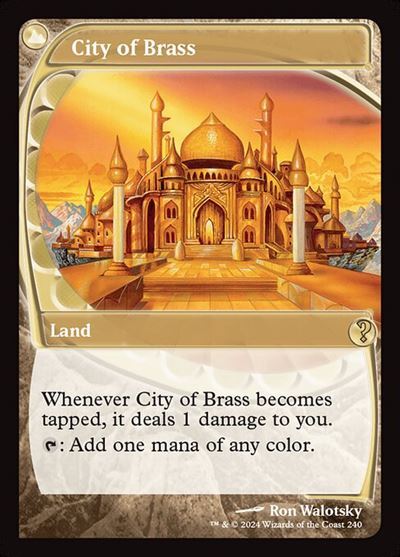 MB2)City of Brass(0240)(未来枠)(F)/真鍮の都 | (FOIL)神話レア・レア | ドラゴンスター ネット買取 |  マジック：ザ・ギャザリング