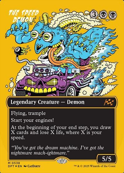 DFT)The Speed Demon(0538)(ボーダーレス)(ファーストプレイス)(F