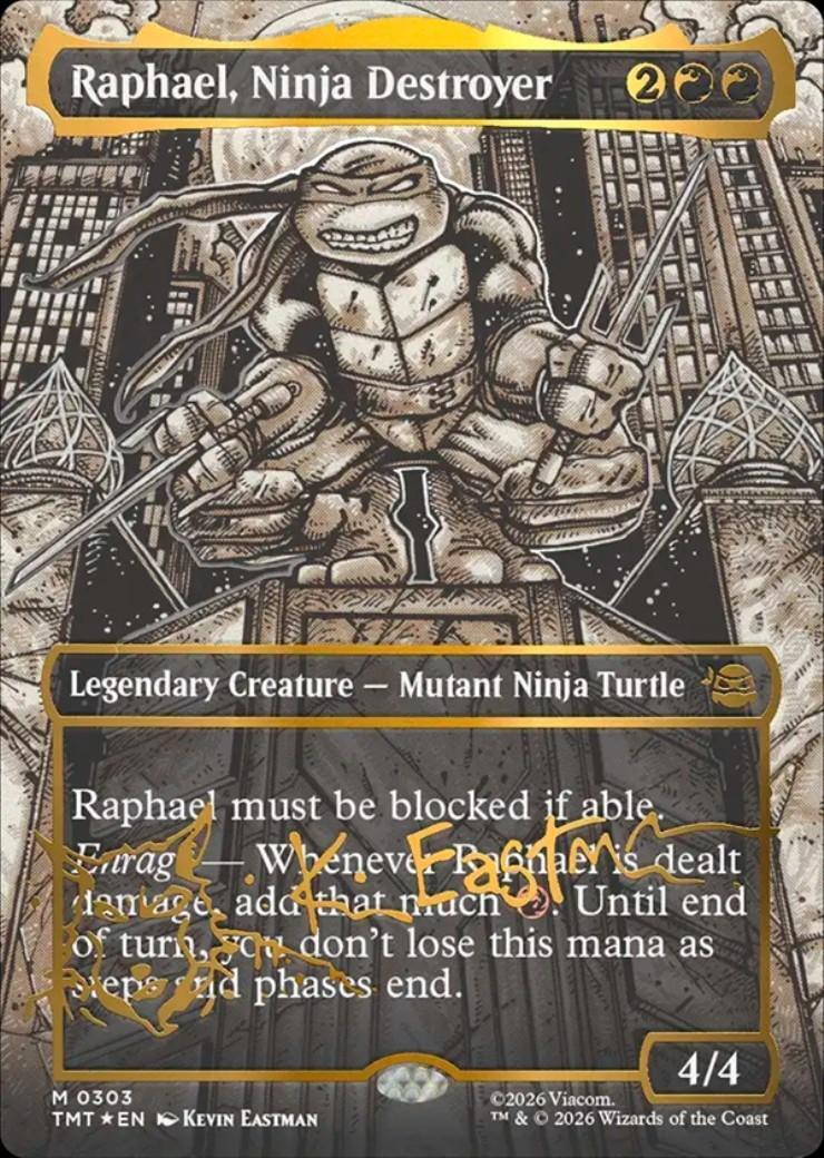 TMT)Raphael Ninja Destroyer(0303)(ボーダーレス)(ヘッドライナー