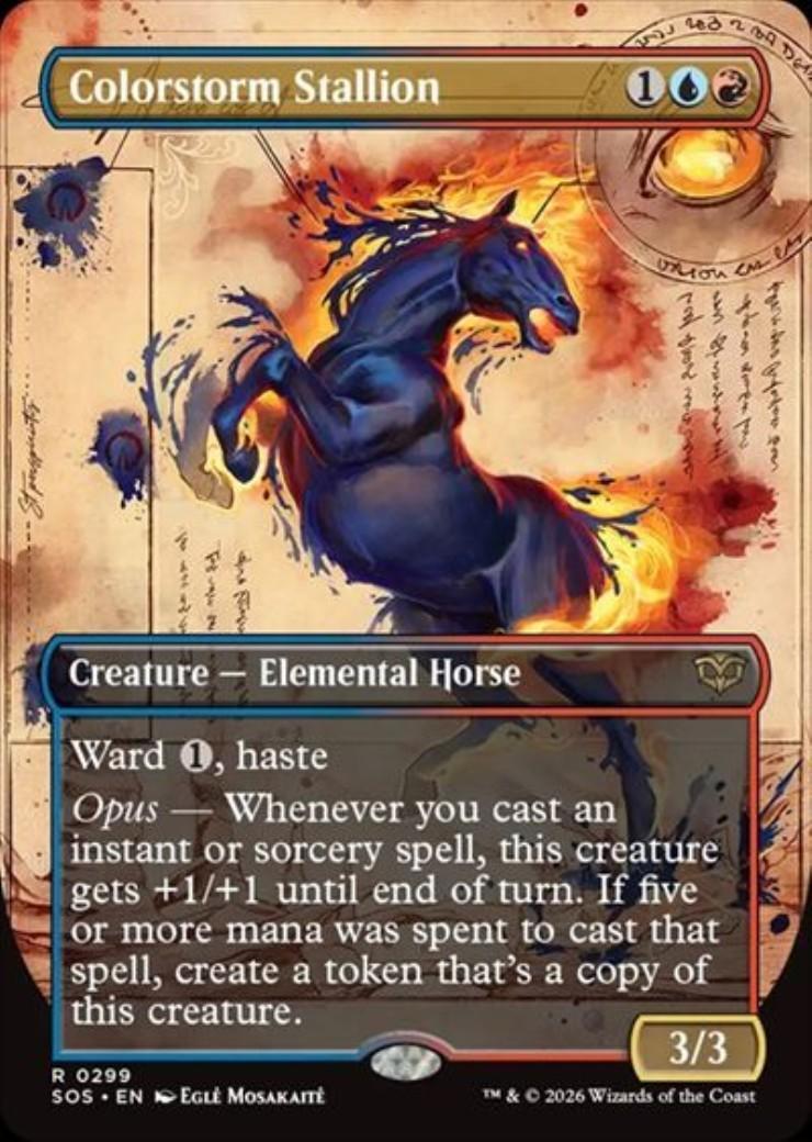 SOS)Colorstorm Stallion(0299)(ボーダーレス)(実地調査)(F)/彩嵐の雄