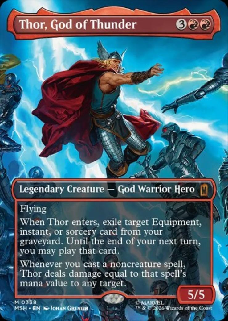 MSH)Thor God of Thunder(0338)(ボーダーレス)(シーン)(F)/雷神、ソー