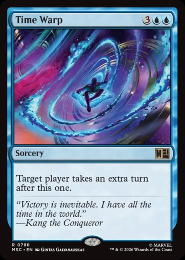 MTG/時間のねじれ/Time Warp/ジャッジ褒賞(DCIマーク)Foil MSC)Time Warp(0788)(F)/時間のねじれ | (FOIL)神話レア・レア
