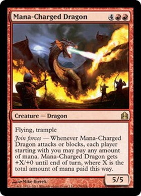(CMD)Mana-Charged Dragon/マナ蓄積のドラゴン