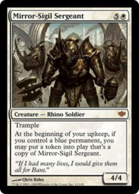 (CON)Mirror-Sigil Sergeant/鏡印章の兵長