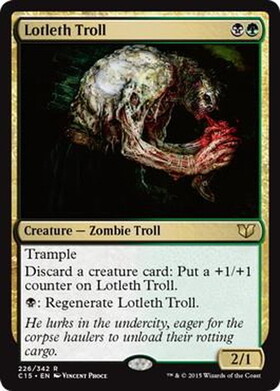 (C15)Lotleth Troll/ロッテスのトロール