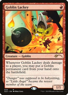 (SLD)Goblin Lackey(020)/ゴブリンの従僕