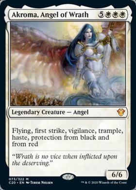 (C20)Akroma Angel of Wrath/怒りの天使アクローマ