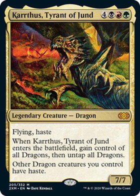 (2XM)Karrthus Tyrant of Jund(F)/ジャンドの暴君、カーサス