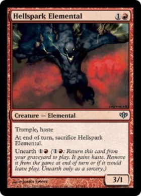 (CON)Hellspark Elemental/地獄火花の精霊